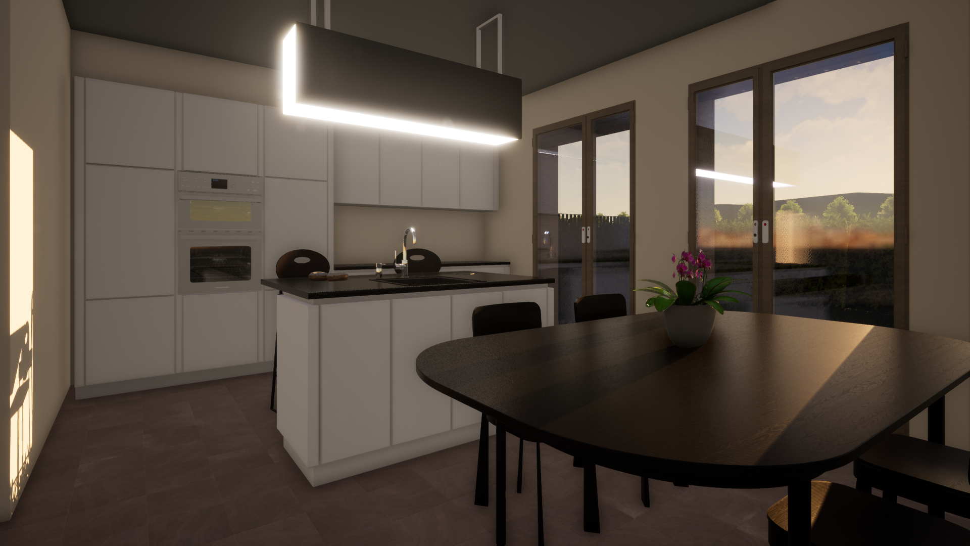 borgo fiore - render interni